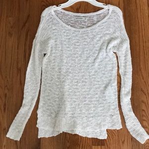 Abercrombie white sweater